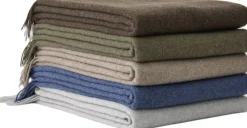 Magasin du Nord Collection Plaid blå 140x200cm