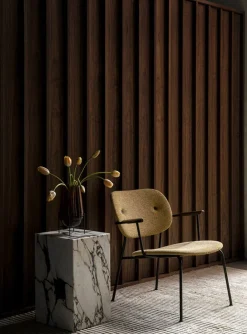 Audo Copenhagen Plinth Tall, Calacatta Viola