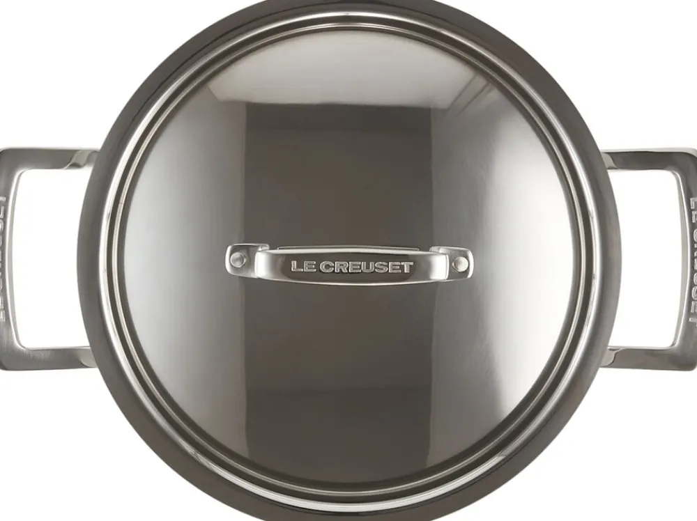Le Creuset 3-PLY Gryde m/låg 4,0L Online