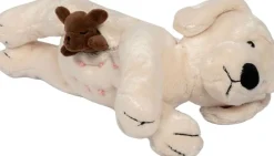 PLYSHUND MED HVALPE><noscript><img width=