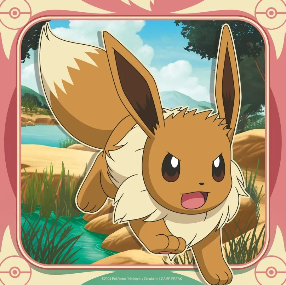 Børn Ravensburger puslespil Pokemon 3x49p