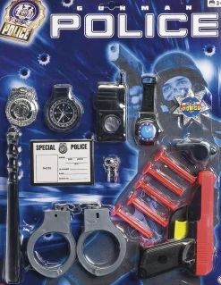 Gunman Police POLITI SÆT M 14 DELE BLIST Clearance