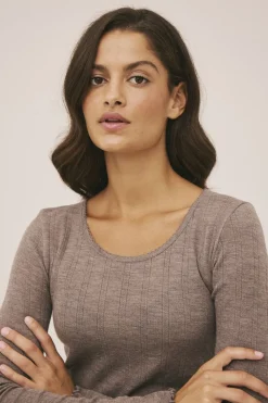 Dame Magasin du Nord Collection Polly 2 Pointelle - 100% Uld RWS