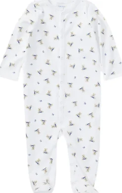 Polo Ralph Lauren Polo Bear Cotton Coverall Multi Clearance