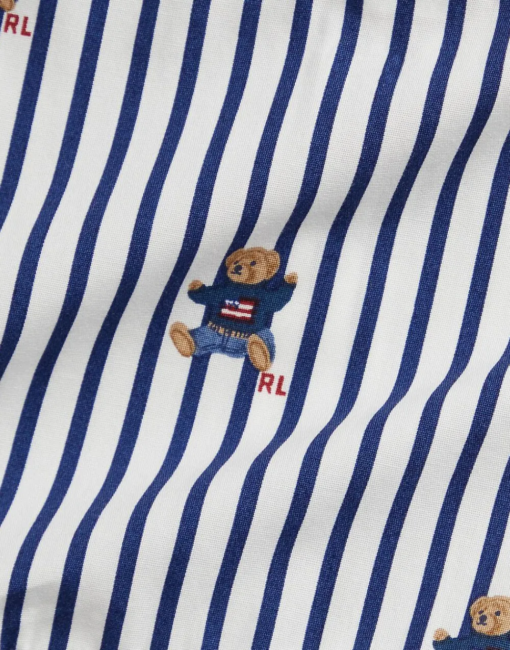 Børn Polo Ralph Lauren Polo Bear Cotton Oxford Shirtdress