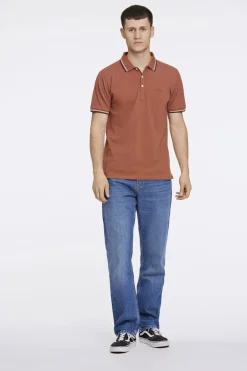 Lindbergh Polo shirt w. contrast piping