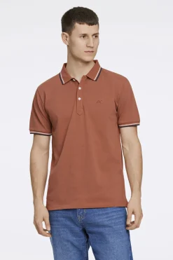 Lindbergh Polo shirt w. contrast piping