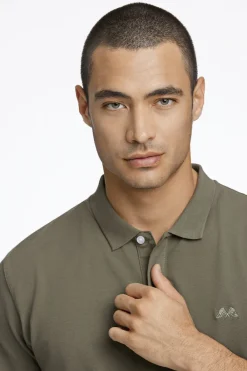 Lindbergh Polo tee S/S Army 223