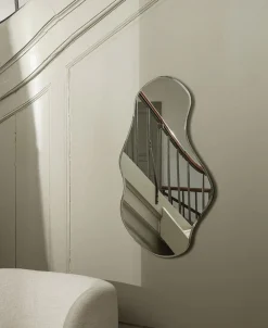 Pond Mirror - Large - Dark Chrome>Ferm Living New