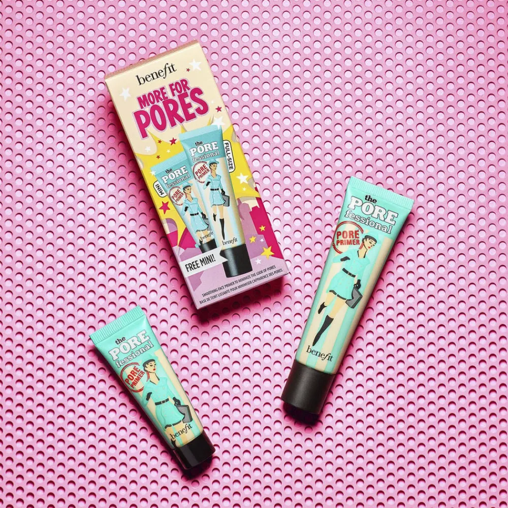 Benefit Cosmetics Porefessional Booster - Full-size + FREE mini pore primer Set Hot