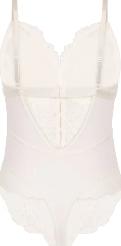 Hunkemöller POSIE STRING BODY Snow white Clearance