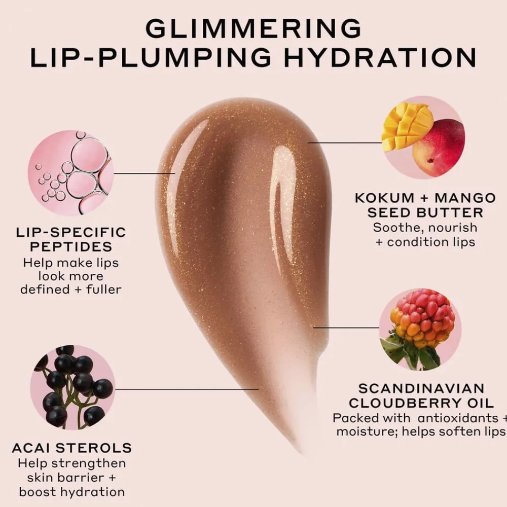 Ole Henriksen Pout Preserve Peptide Lip Treatment Shimmer Crème brûlée Clearance