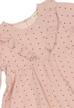 PETIT PIAO PPDeva Dress LS Pink heart Outlet