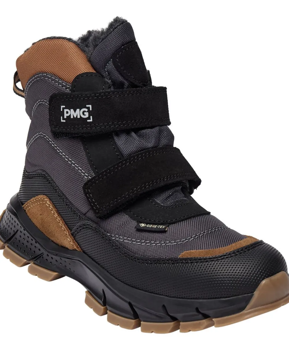 Primigi PPE GTX 89342 TEXTILE-SYNTHETIC LEA Nero-grig.scuro Hot