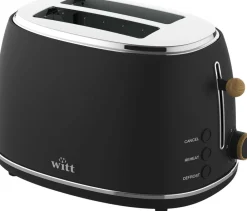 Witt Premium brødrister, 2 skiver Wood black Sale