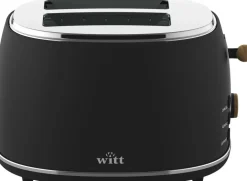 Witt Premium brødrister, 2 skiver Wood black Sale