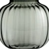 Holmegaard Primula Oval Vase smoke H17,5