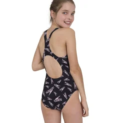 Børn Speedo Printed Medalist badedragt