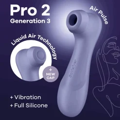 Satisfyer Pro 2 Generation 3 Lufttryksstimulator