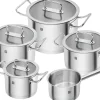 Pro Grydesæt 5-dele, 18/10 rustfrit stål>Zwilling