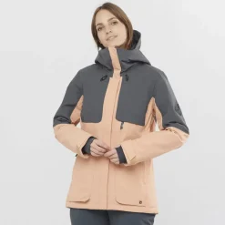 Dame Salomon Proof Light Insulated Skijakke