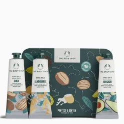 The Body Shop Protect & Soften Hand Balm Trio New