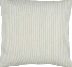 Ib Laursen Pude natur m/lyseblå striber Online