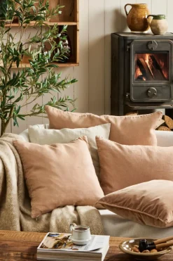 Ib Laursen Pude velour camel