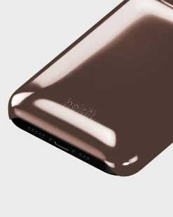 HoldIt Puffy Case iPhone 16 Pro Chocolate Brun Discount