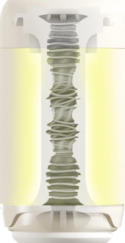 Tenga Puffy Penis Sleeve - Latte Brown