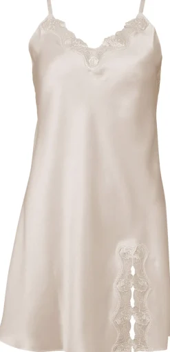 Lady Avenue Pure Silk - Slip w. lace Bailey Sale
