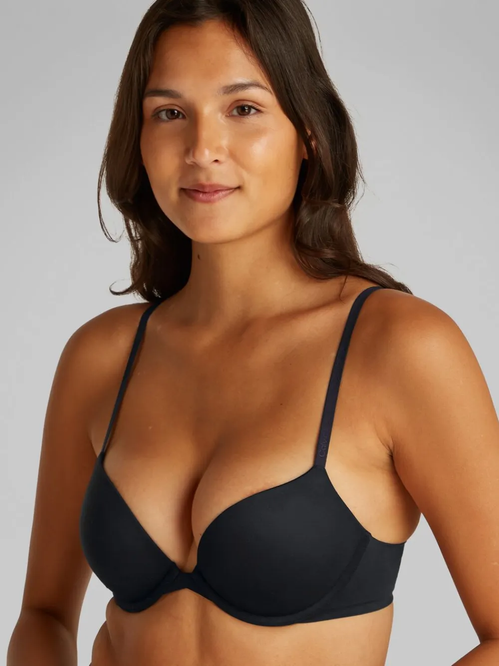 Calvin Klein PUSH UP PLUNGE Black Sale