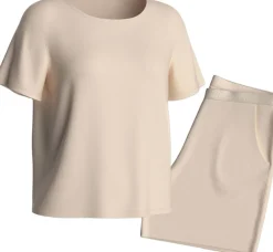 Impetus Pyjama set with elastic waistband Beige