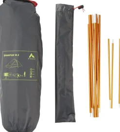 MCKINLEY Quantum 10. 2, kuppeltelt med et rum Rød