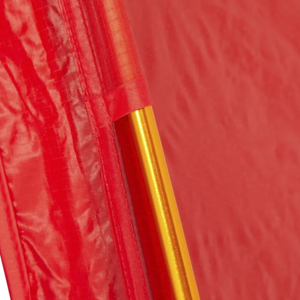 MCKINLEY Quantum 10. 2, kuppeltelt med et rum Rød