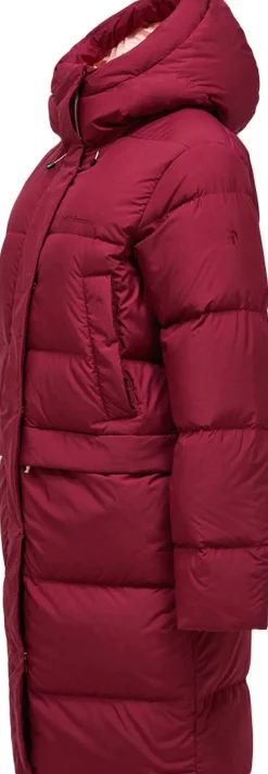 Peak Performance Quiver Down Parka Vinterjakke R&oslash;d Online