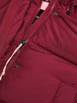 Peak Performance Quiver Down Parka Vinterjakke R&oslash;d Online