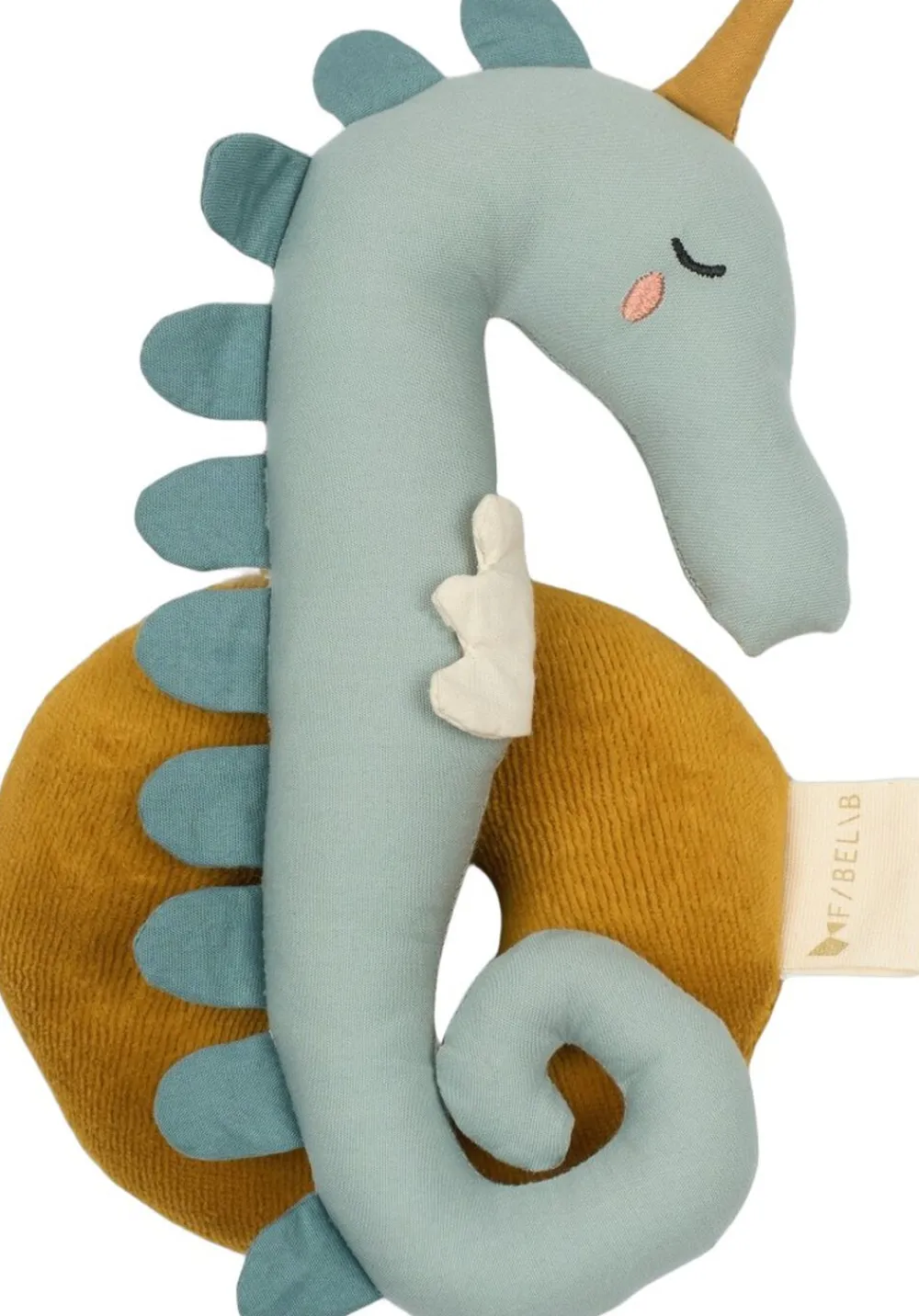 Børn Fabelab Rattle - Seahorse