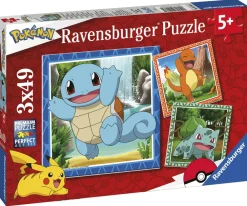 Børn Ravensburger puslespil Ravnsburger 3*49 brikker ass