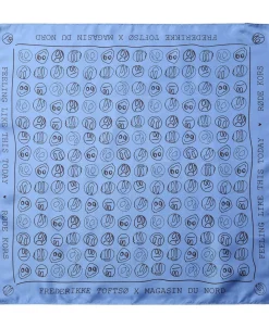 Røde Kors tørklæde - 53x53cm - 100% Silke>Magasin du Nord Collection Best