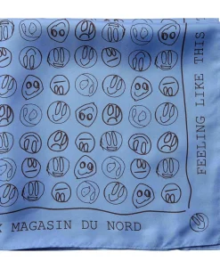 Røde Kors tørklæde - 53x53cm - 100% Silke><noscript><img width=