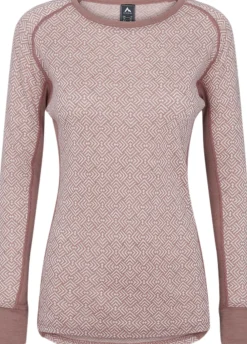 MCKINLEY Rebecka Merino skiundertrøje Pink Clearance