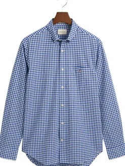 Gant REG CLASSIC POPLIN GINGHAM SHIRT College blue Online