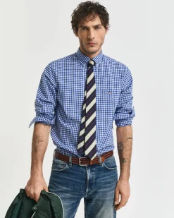 Gant REG CLASSIC POPLIN GINGHAM SHIRT College blue Online
