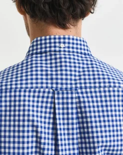 Gant REG CLASSIC POPLIN GINGHAM SHIRT College blue Online