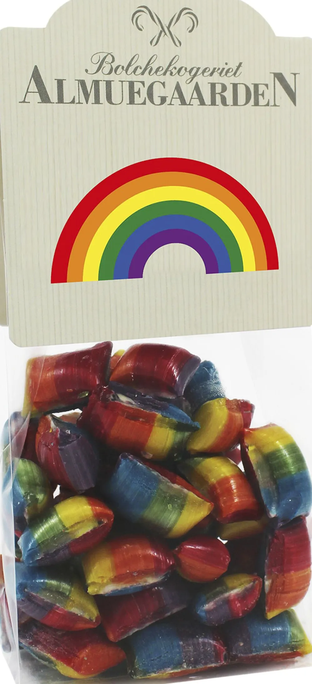 Regnbue, Klodsbundspose, 140g>Almuegaarden Hot