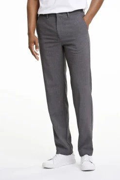 Lindbergh Relaxed fit formal pants Grå New