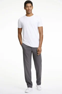 Lindbergh Relaxed fit formal pants Grå New