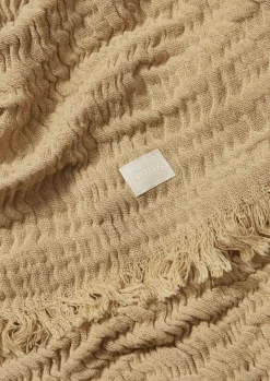 Reloved Sengetæppe 240x260 cm sand><noscript><img width=