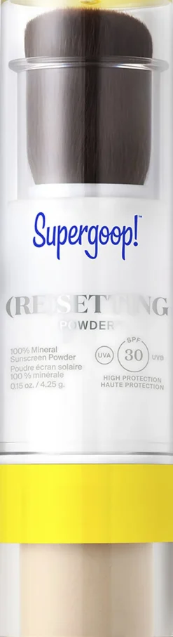 SUPERGOOP (Re)setting 100% Mineral Powder Sunscreen SPF30 PA+++ Outlet